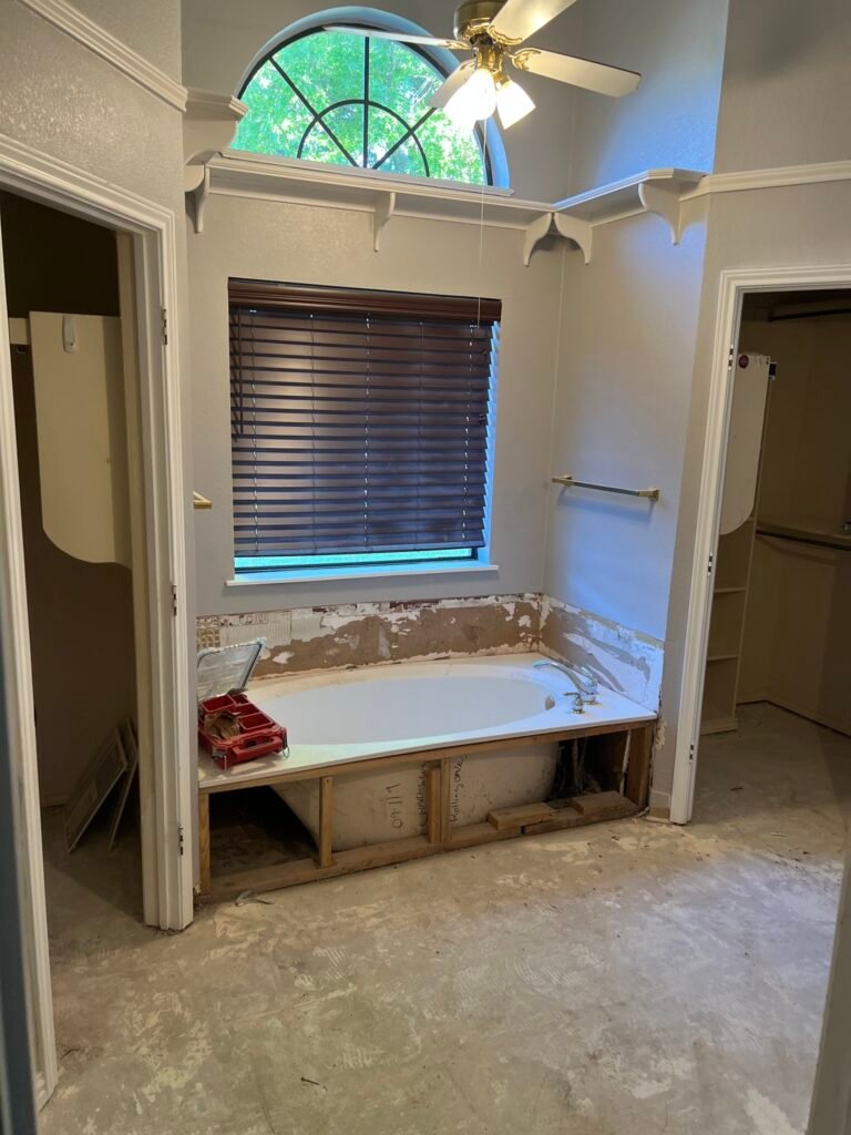 bathroom remodeling before
